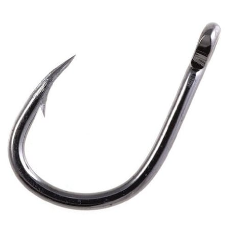 Owner Gorilla Live Bait Hook With Cutting Point, Size 10 Forged Shank, 3X Strong, Black Chrome, 6PK 5105-111